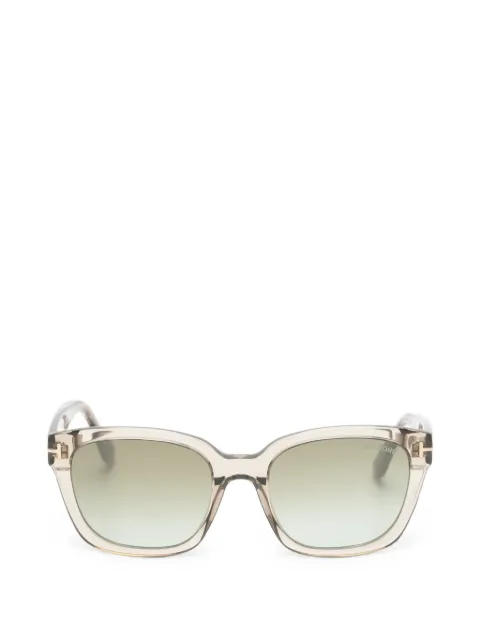 TOM FORD Eyewear T-logo square-frame sunglasses