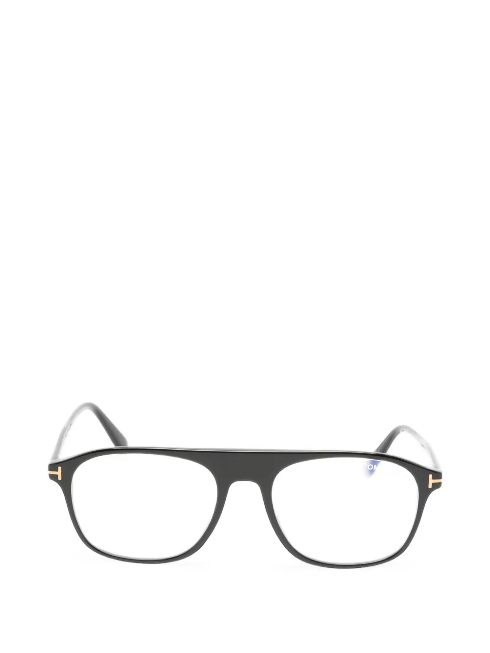 TOM FORD Eyewear パイロットメガネフレーム | ブラック | Image 1