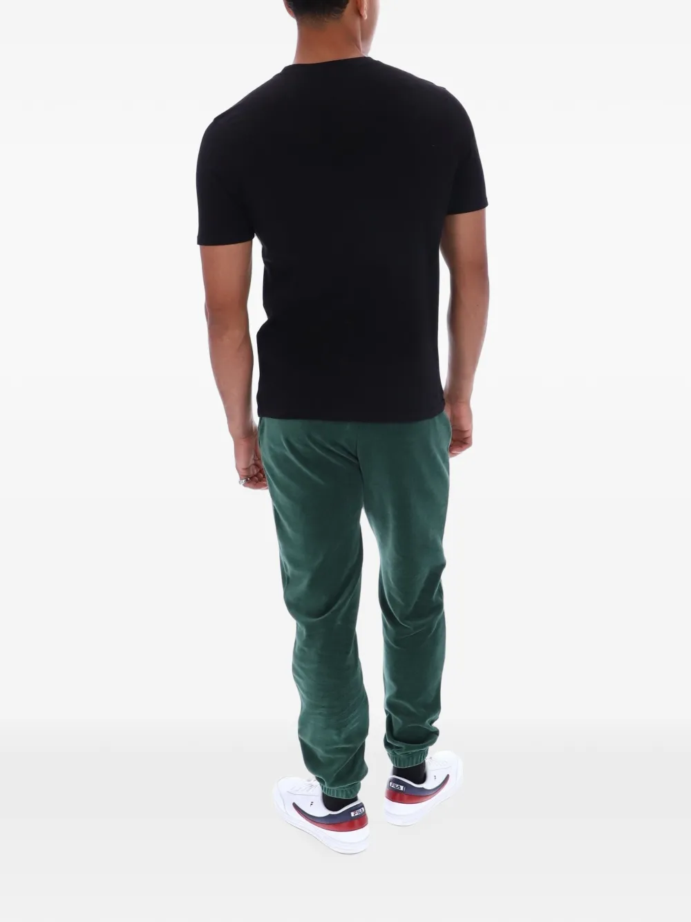 Fila Sunny Essential T-shirt met logo-patch Zwart