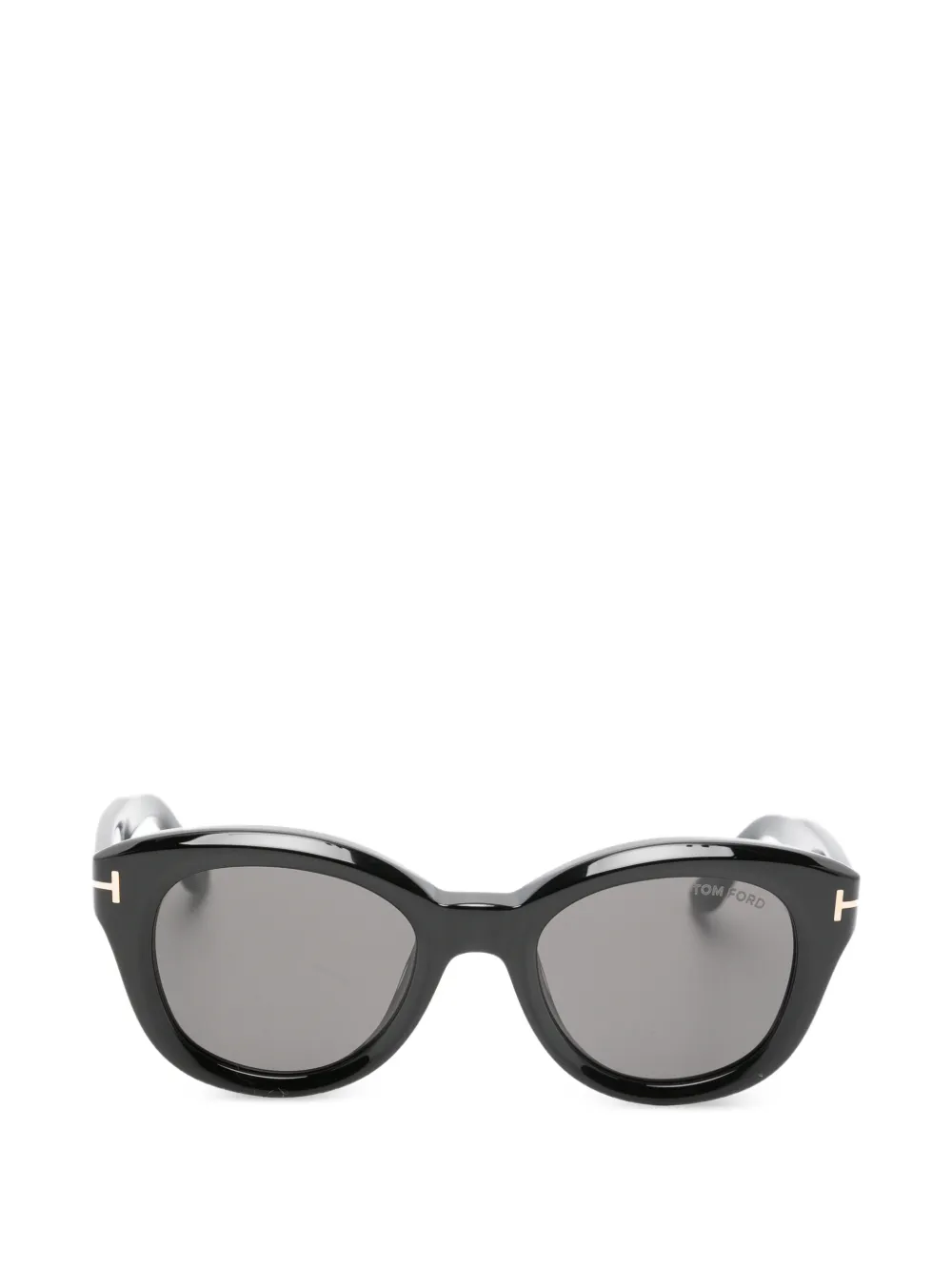 TOM FORD Eyewear Occhiali da sole Nika 02 con montatura tonda - Nero