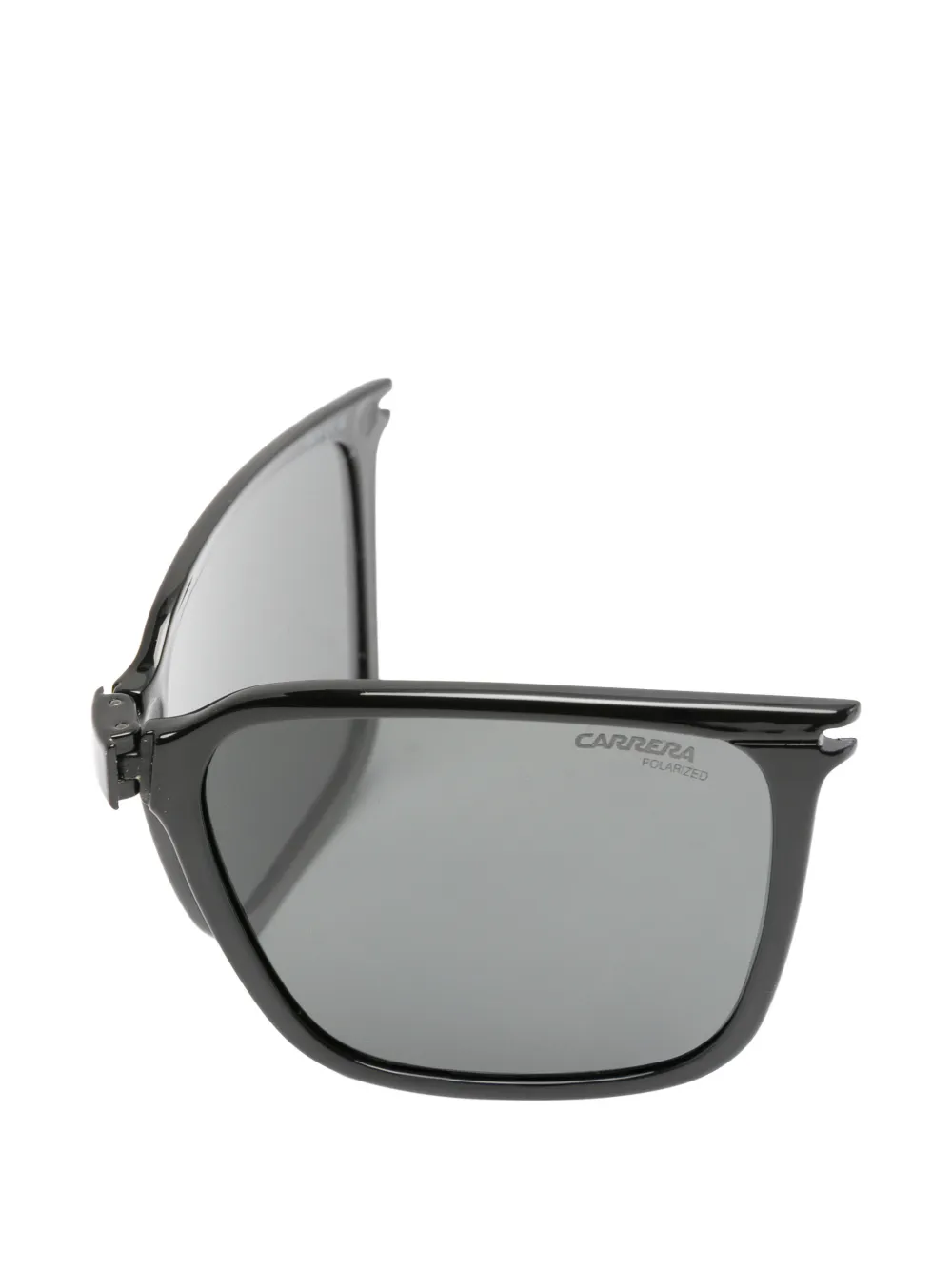Carrera Clip-on bril met vierkant montuur Zilver
