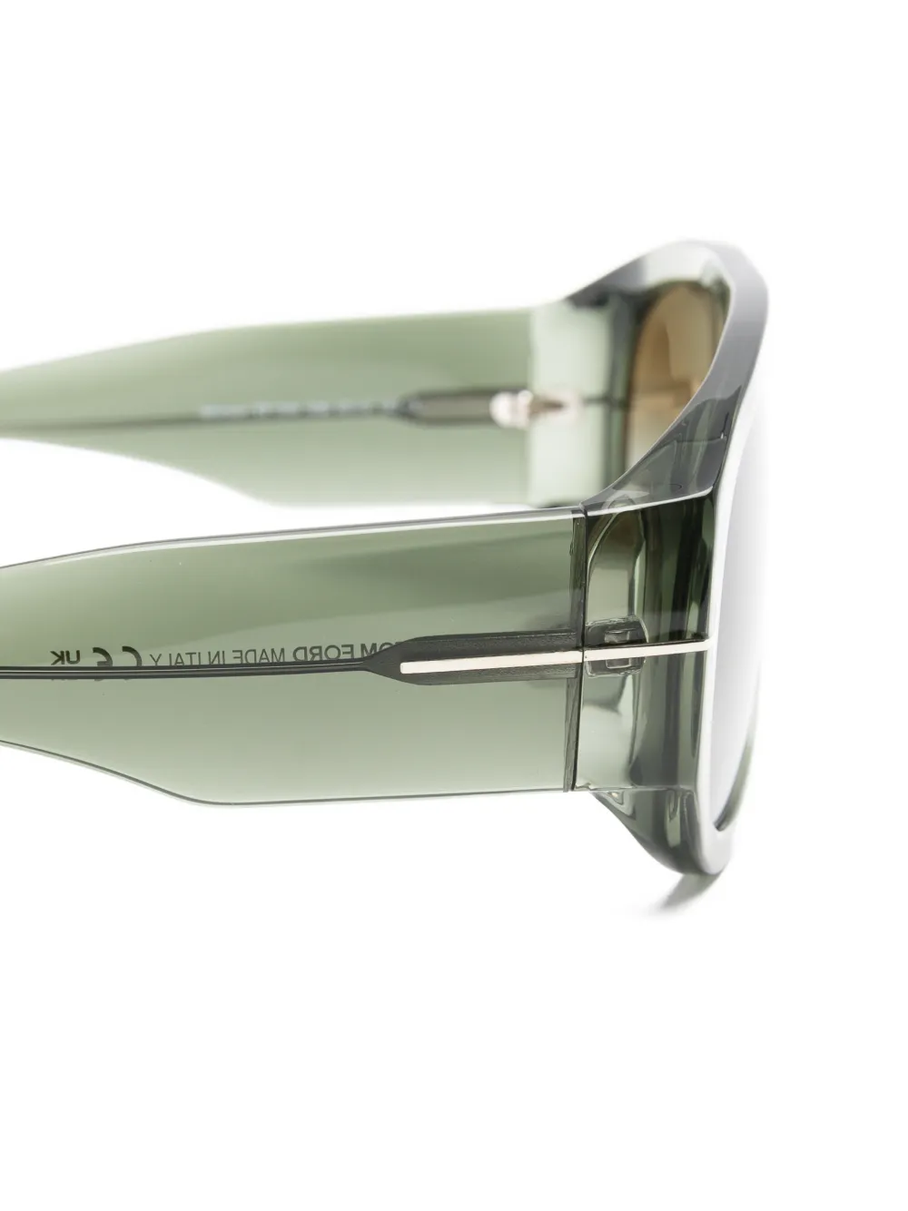 TOM FORD Eyewear Bronson sunglasses Groen