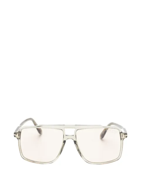TOM FORD Eyewear солнцезащитные очки Kemp в квадратной оправе