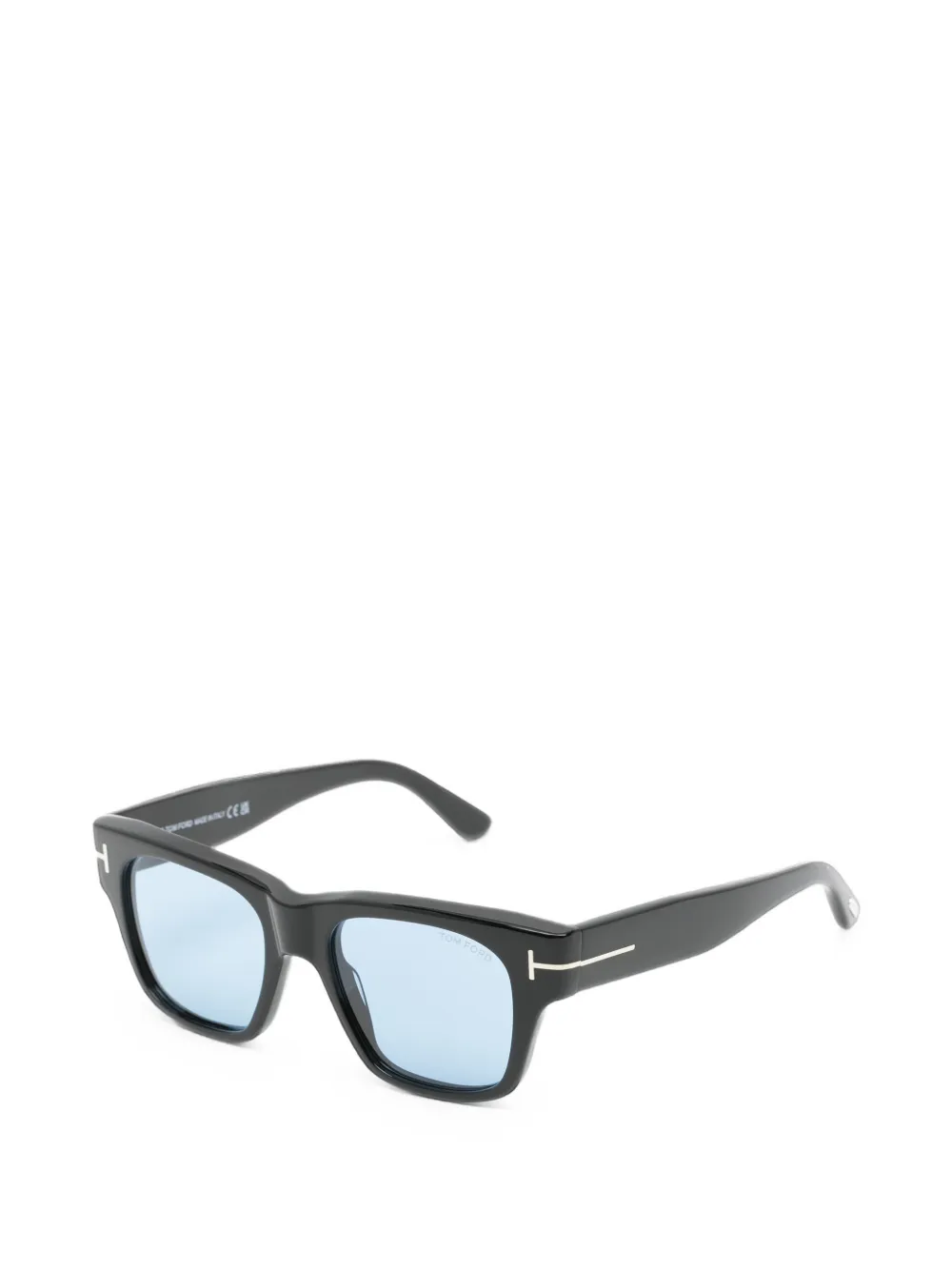 TOM FORD Eyewear Zonnebril met vierkant montuur Zwart