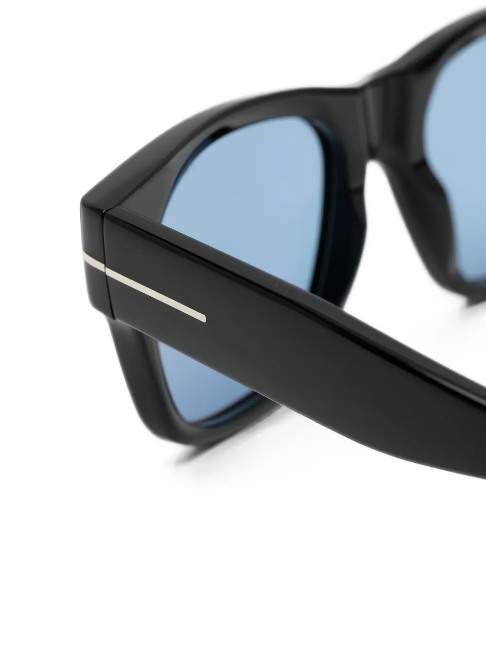 TOM FORD Eyewear Zonnebril met vierkant montuur Zwart
