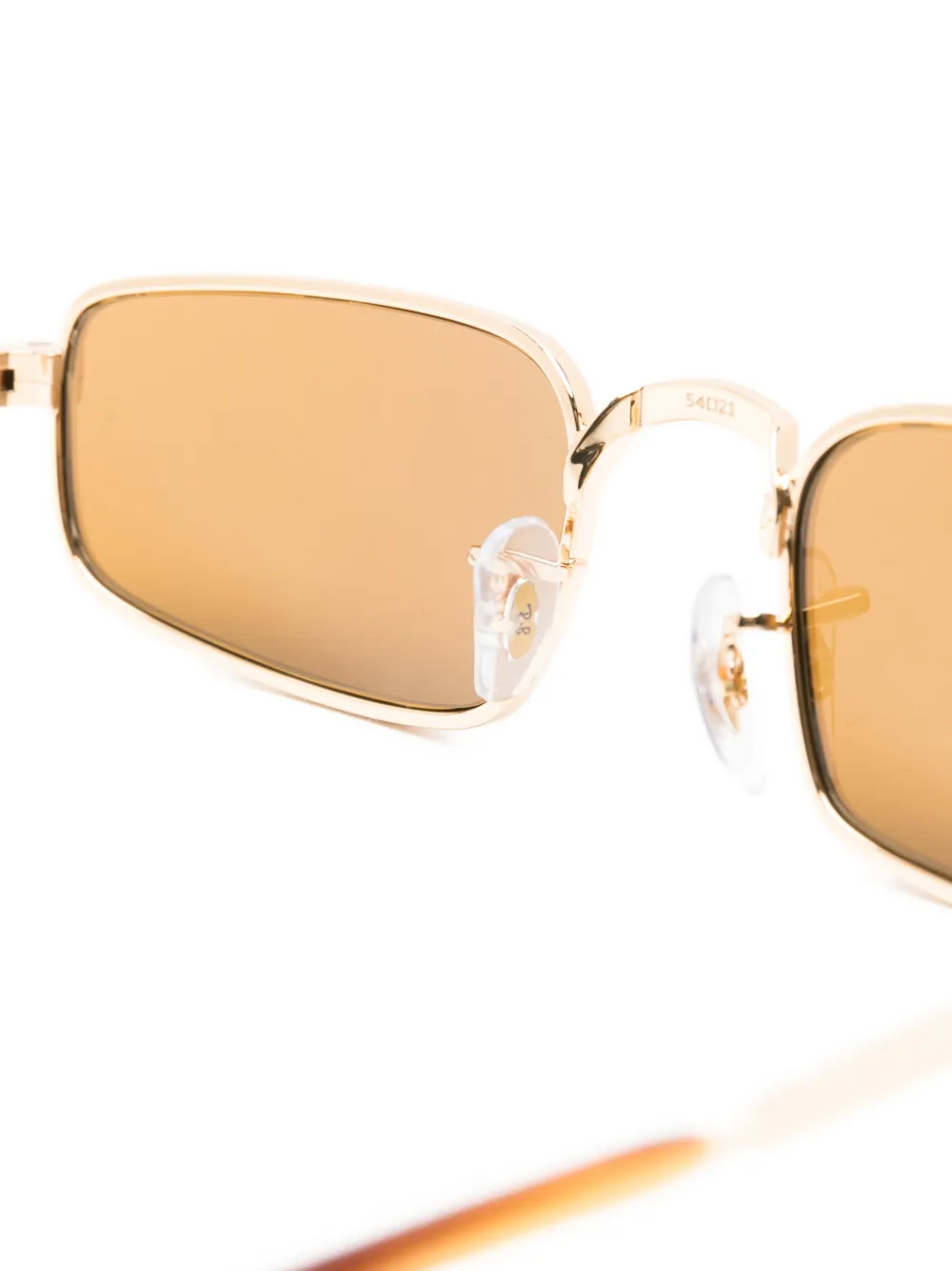 Ray-Ban rectangle-frame sunglasses Goud