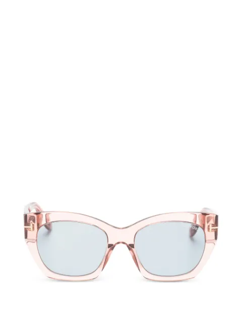 TOM FORD Eyewear Joni 02 T-logo cat-eye sunglasses