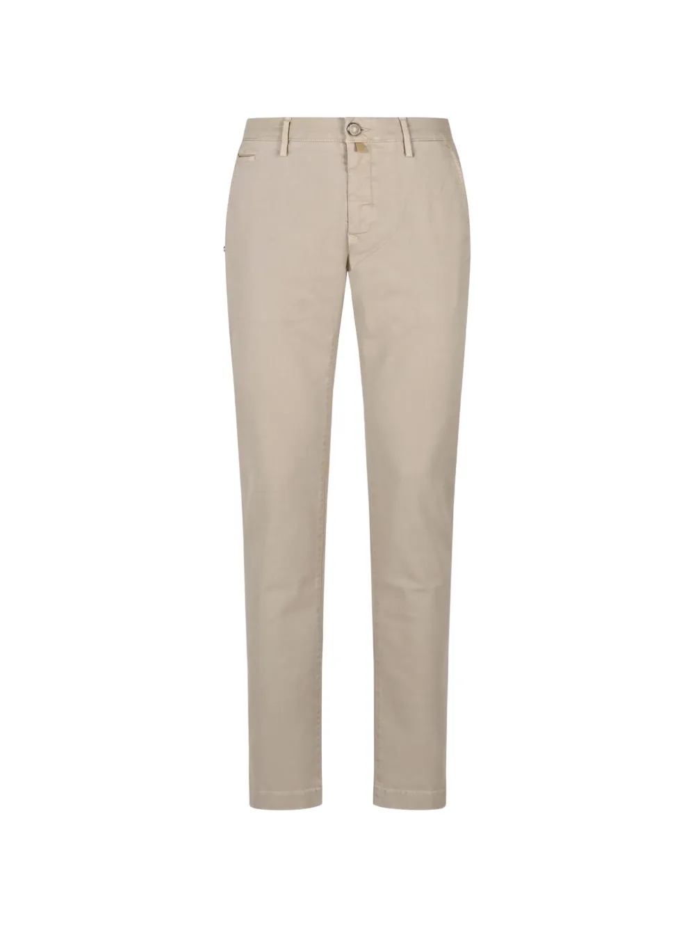 Jacob Cohën logo-patch trousers - Tons neutres Jacob Cohën logo-patch trousers - Tons neutres