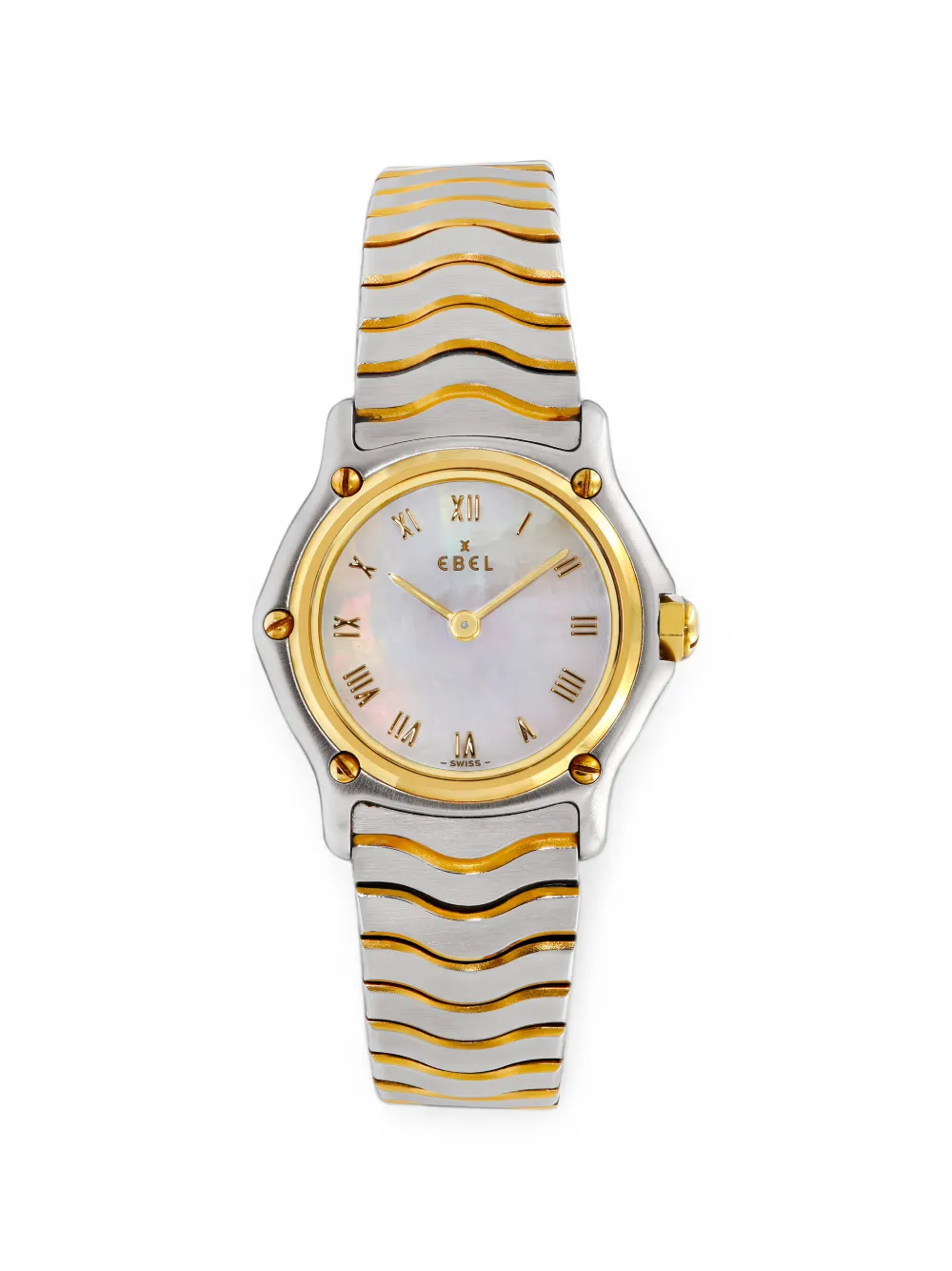 EBEL PREOWNED Classic Wave 23mm watch - Bianco