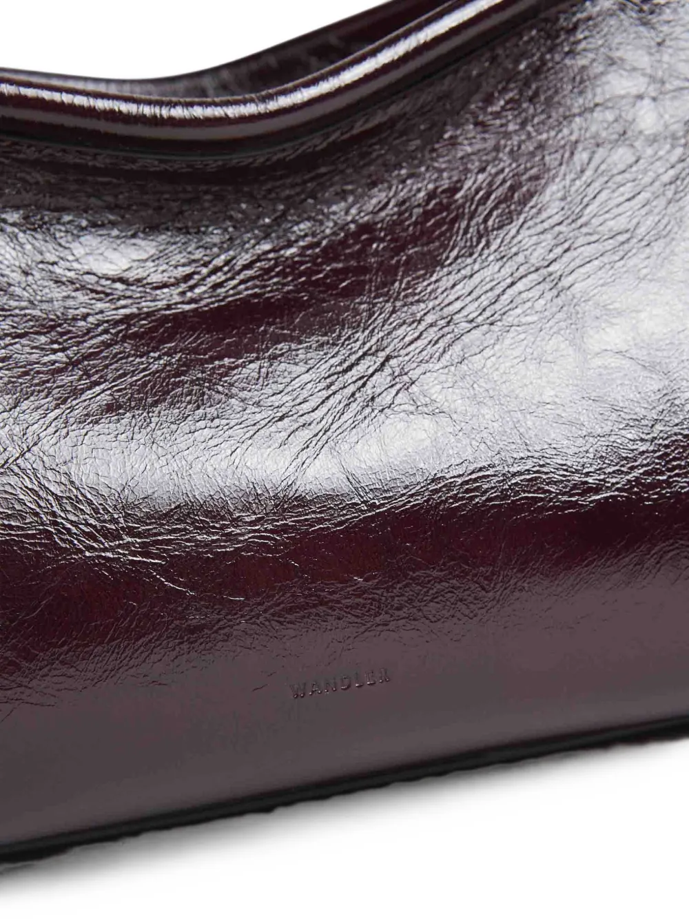 Wandler Ida lakleren shopper Rood