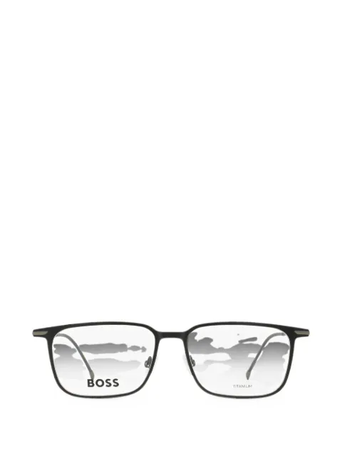 BOSS square-frame glasses