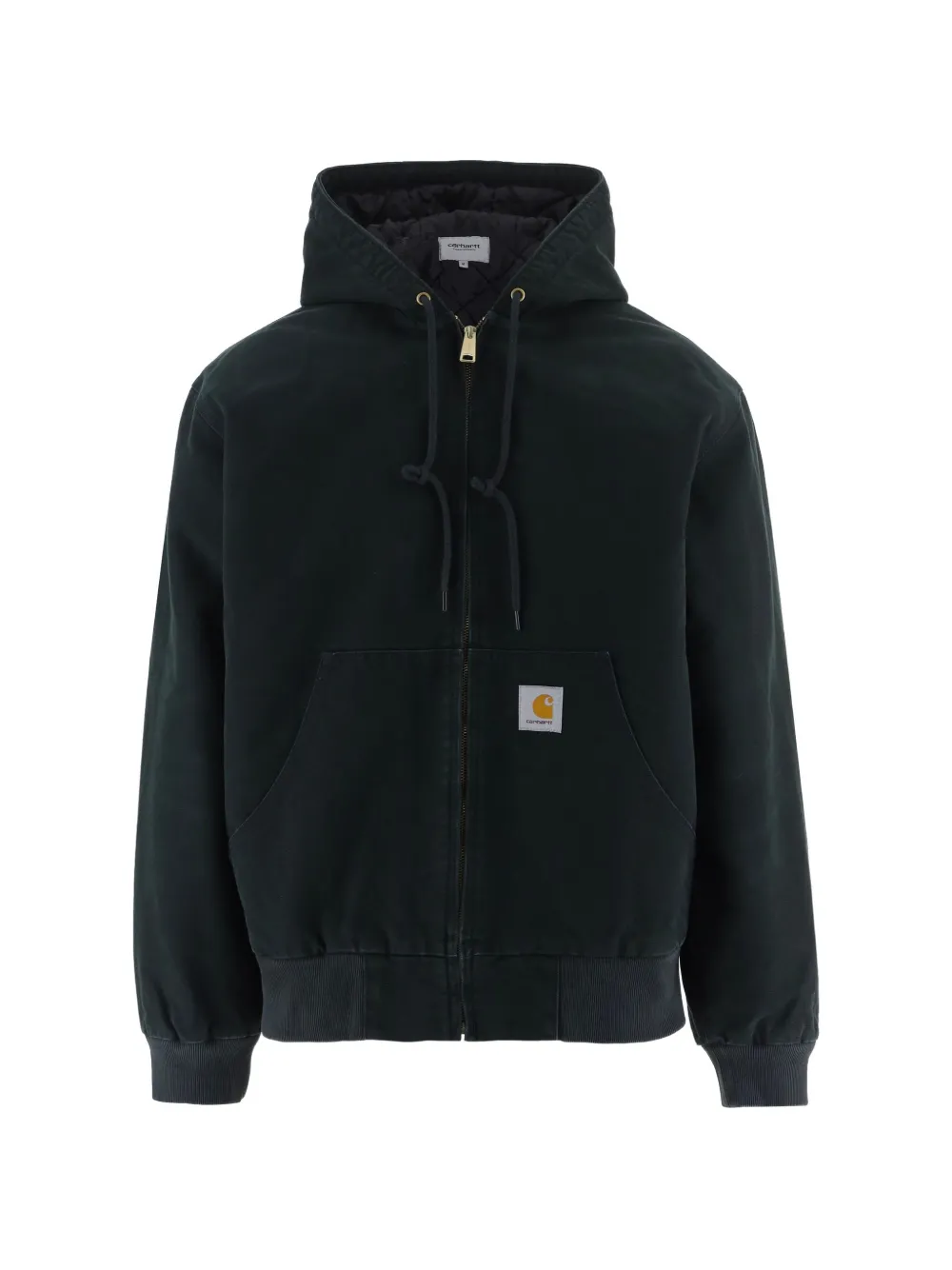 Carhartt WIP OG Active Dearborn canvas hooded jacket - Nero