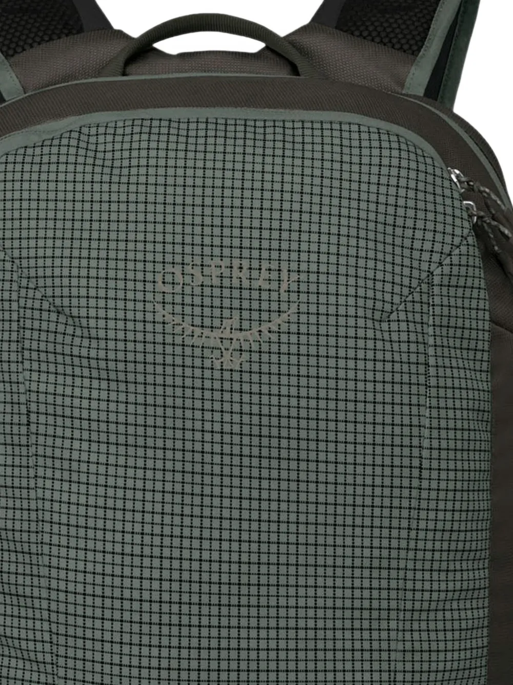 Osprey Transporter rugzak met rasterpatroon Groen