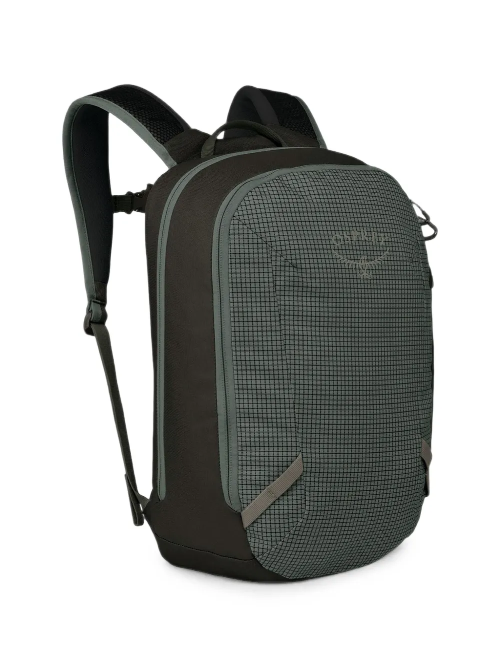 Osprey Transporter rugzak met rasterpatroon Groen
