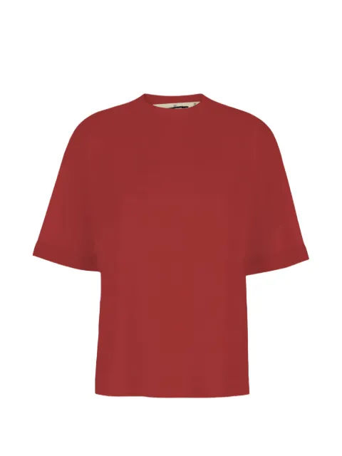 Jacquemus short-sleeve T-shirt with inner grosgrain