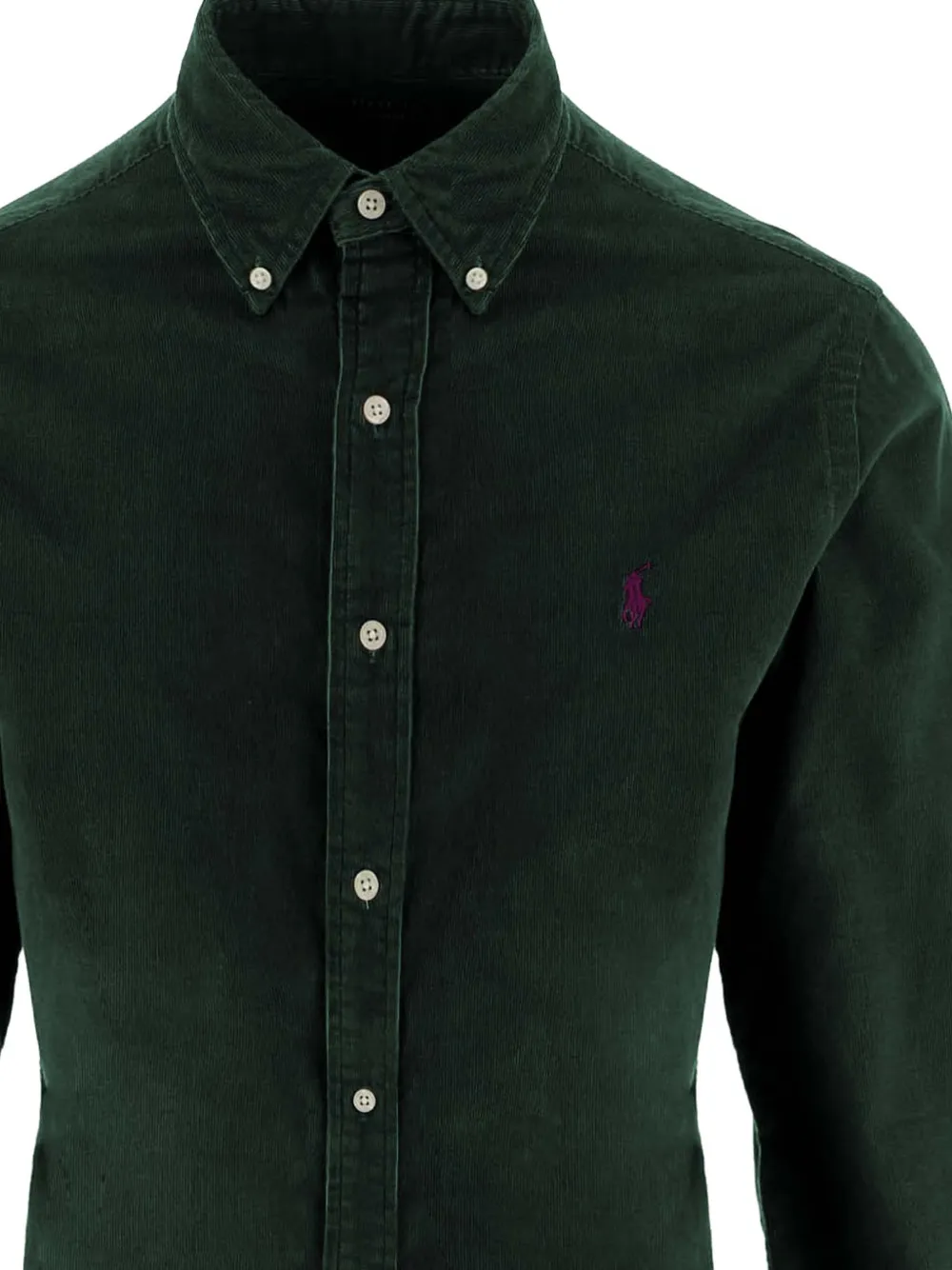 Polo Ralph Lauren Overhemd met geborduurd logo Groen