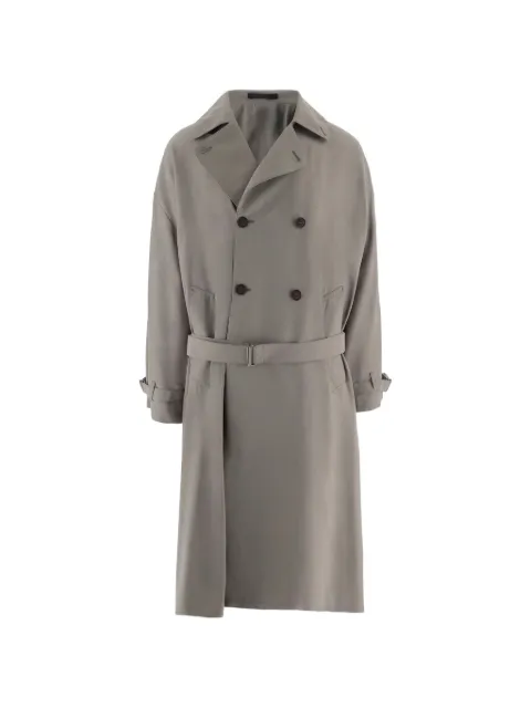 Giorgio Armani double-breasted belted coat