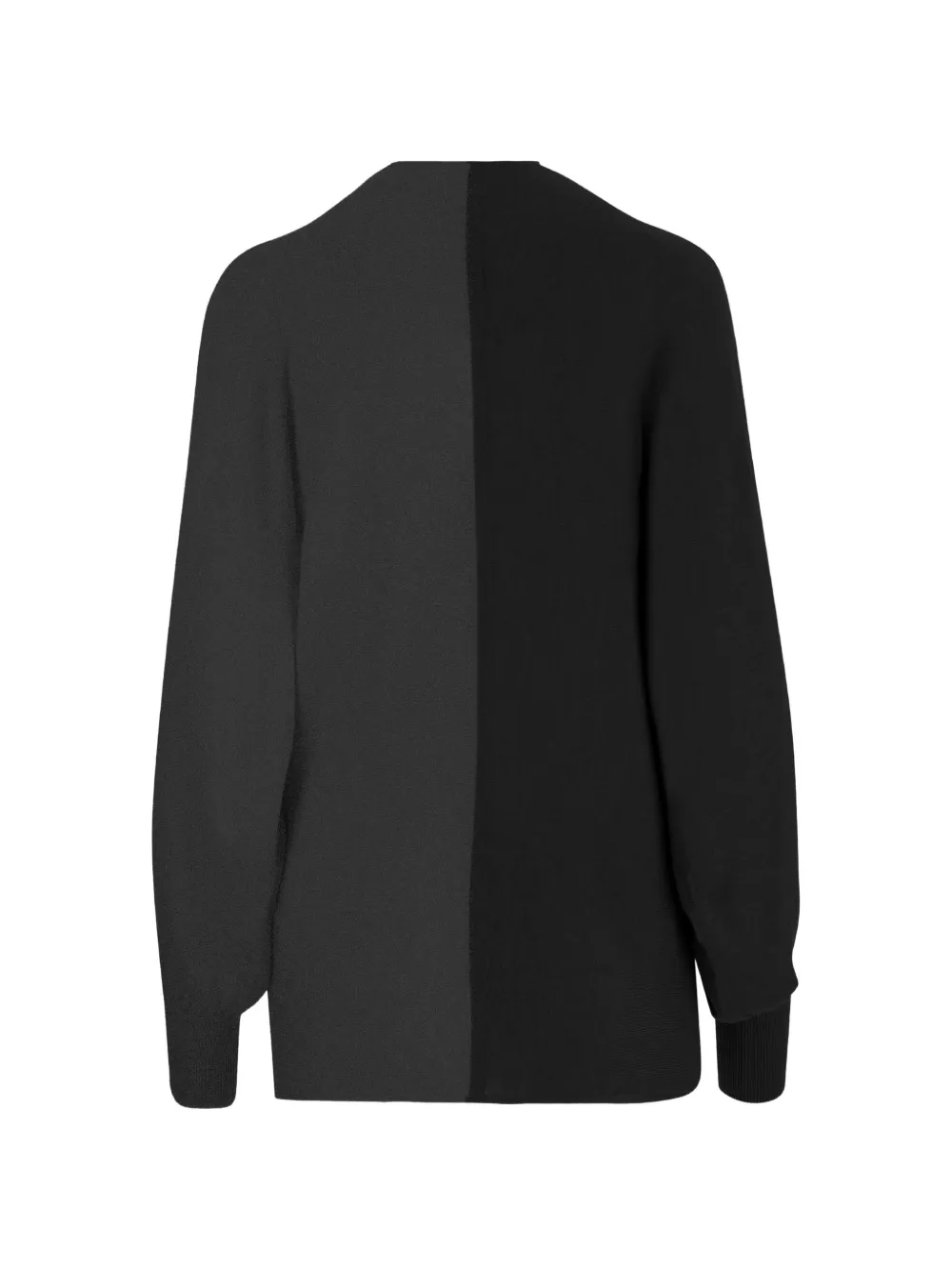 Jacquemus Tweekleurige top Zwart