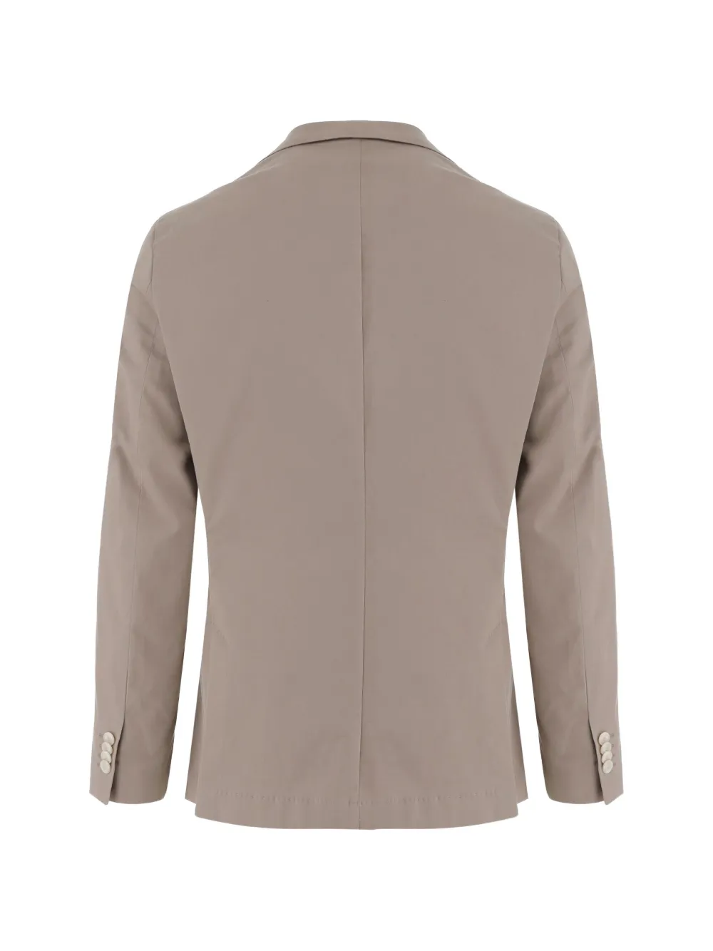 BOSS Blazer met enkele rij knopen en gekerfde revers Bruin