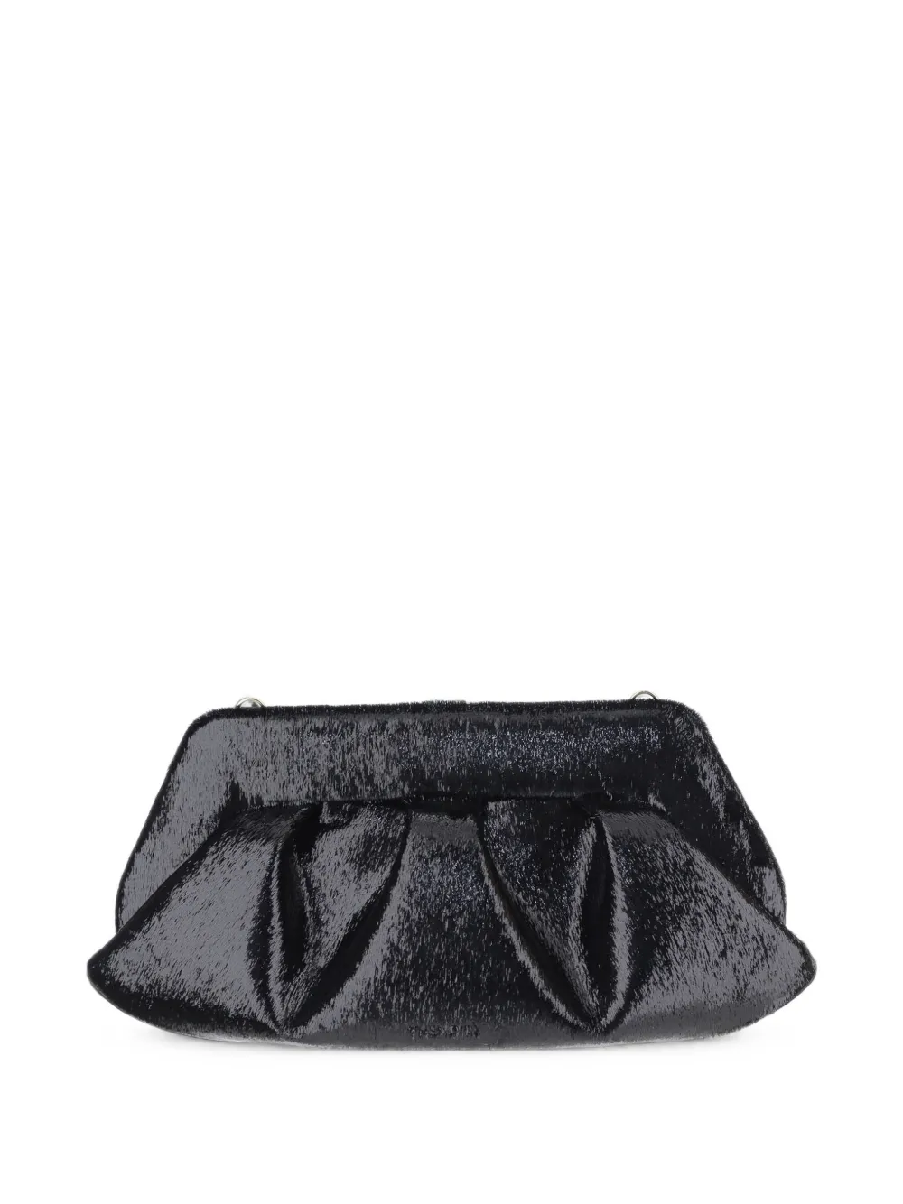 Themoirè Bios clutch Zwart