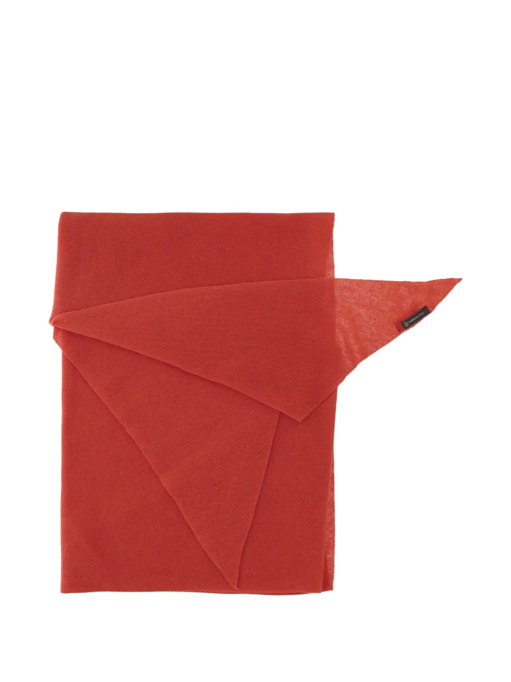 Faliero Sarti Adeli driehoekige sjaal Rood