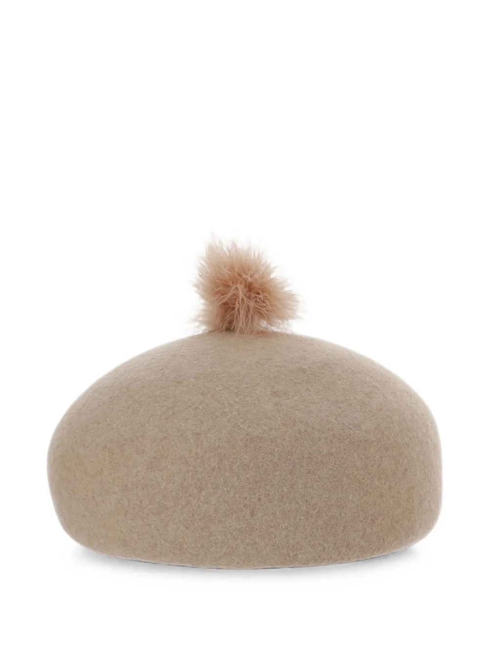 ALEXIA ÁLVAREZ DE TOLEDO pom-pom-detail beret