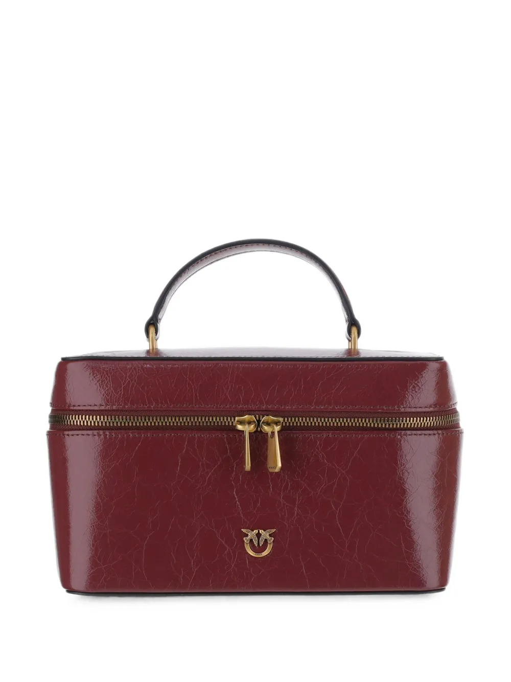 PINKO Love Birds tote bag - Rosso