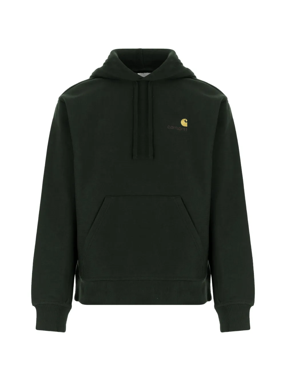 Carhartt WIP American Script logo-embroidered hoodie - Verde