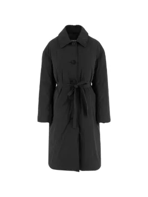 BCBG Max Azria Cotton Coat | Black | FARFETCH JO BCBG Max Azria Cotton Coat | Black | FARFETCH JO