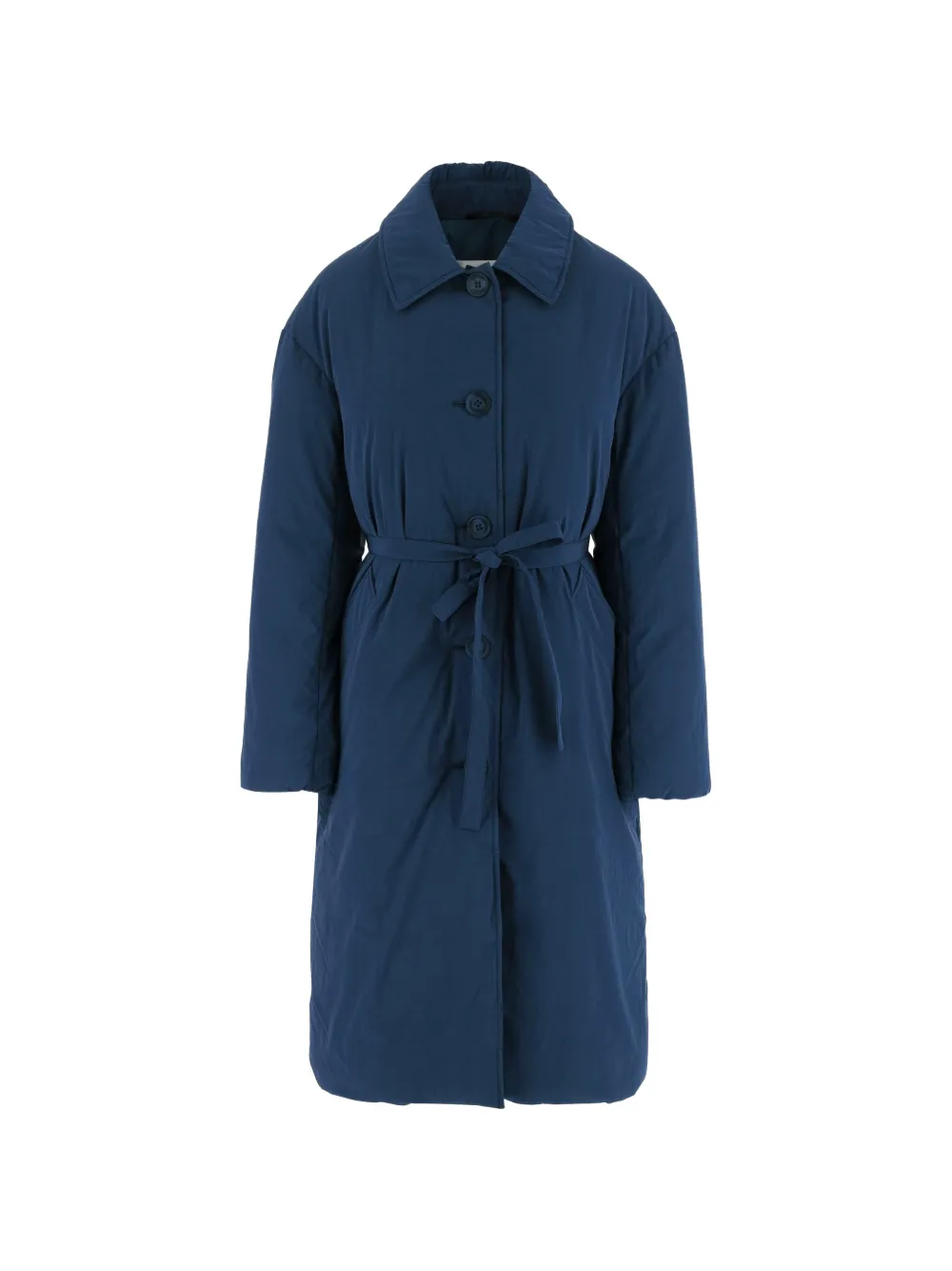 Ienki Ienki belted button-down coat