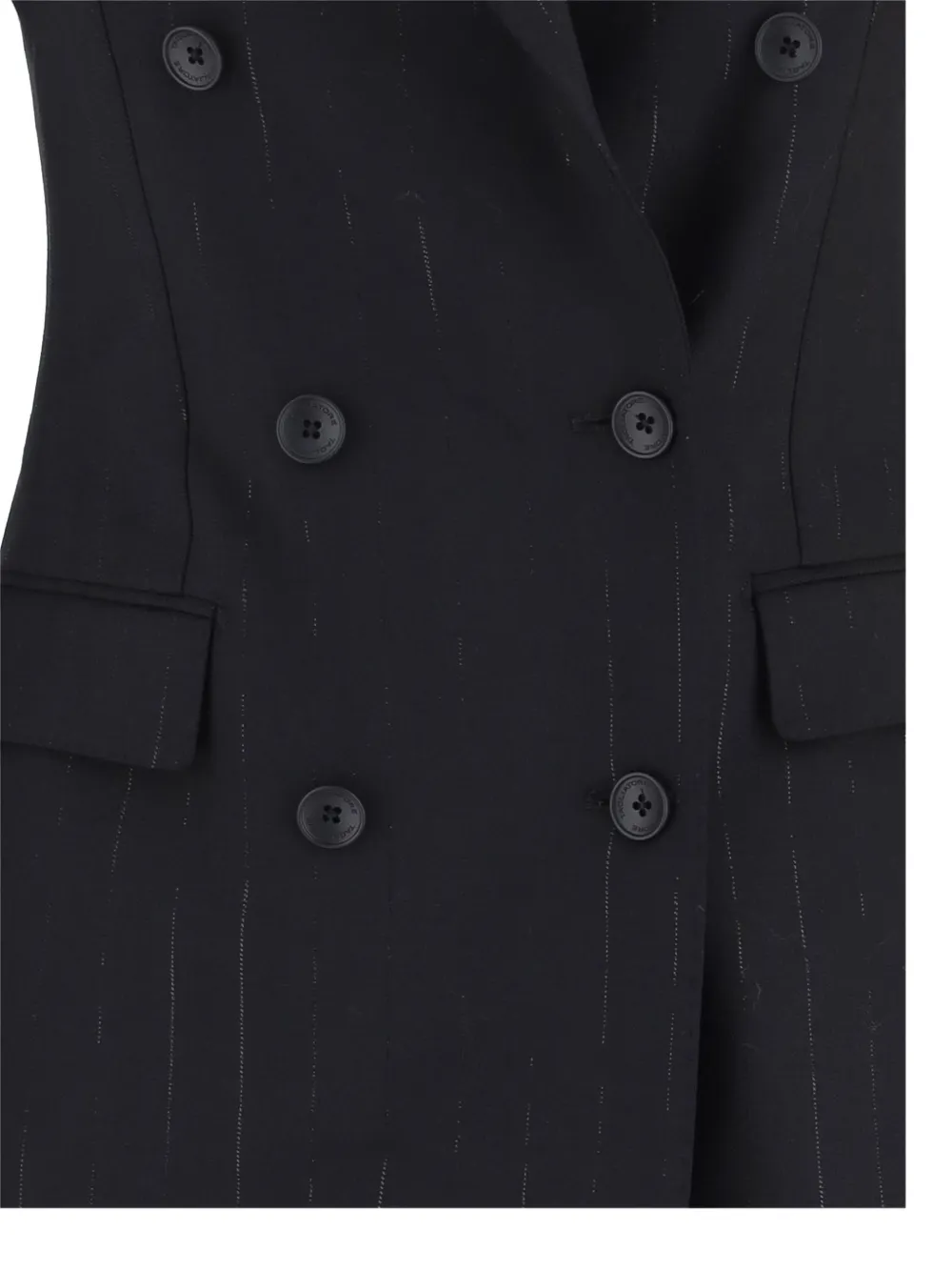 Tagliatore pinstripe double-breasted blazer Zwart