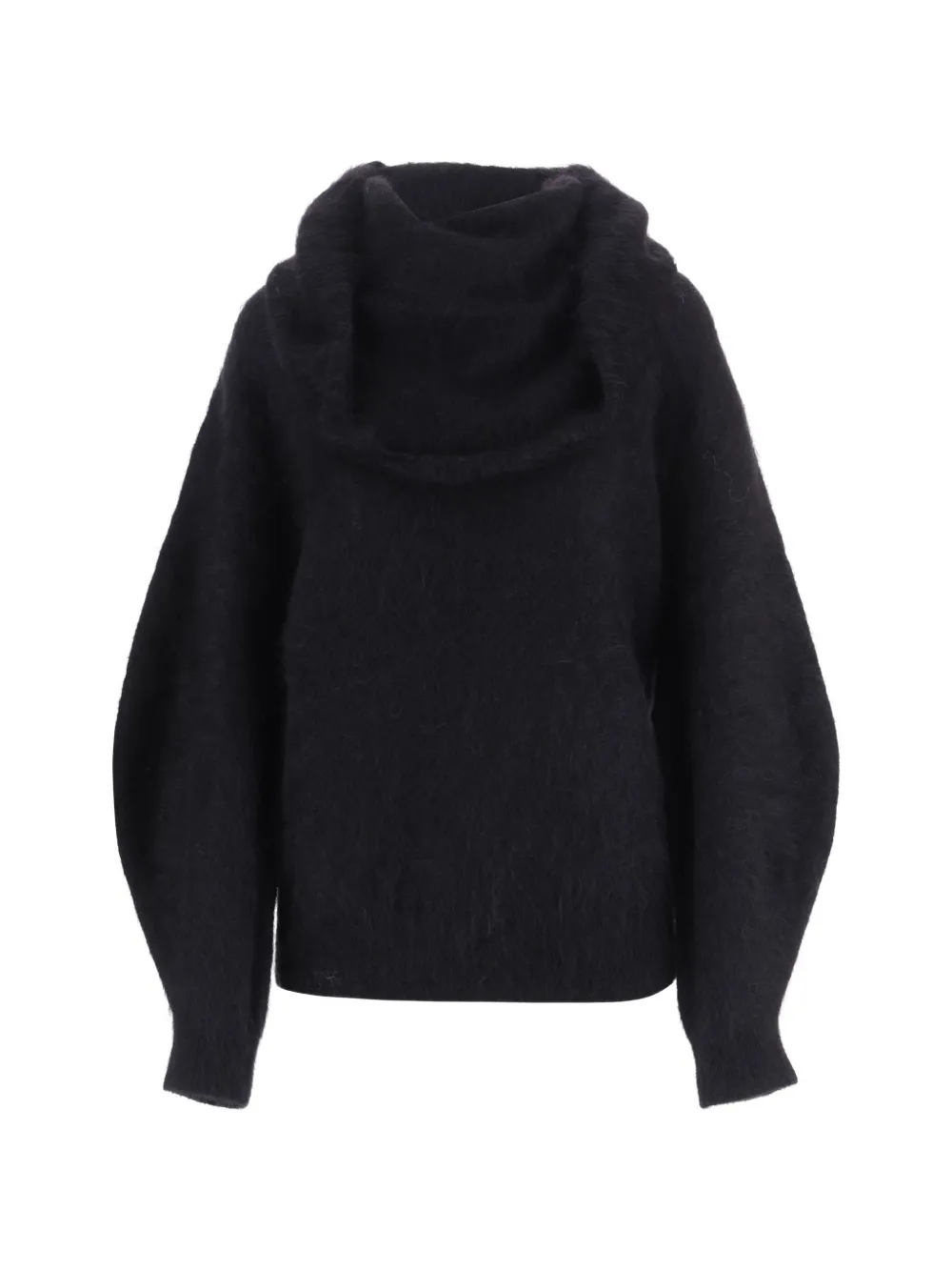 The Garment Roma mohair-blend draped-neck sweater