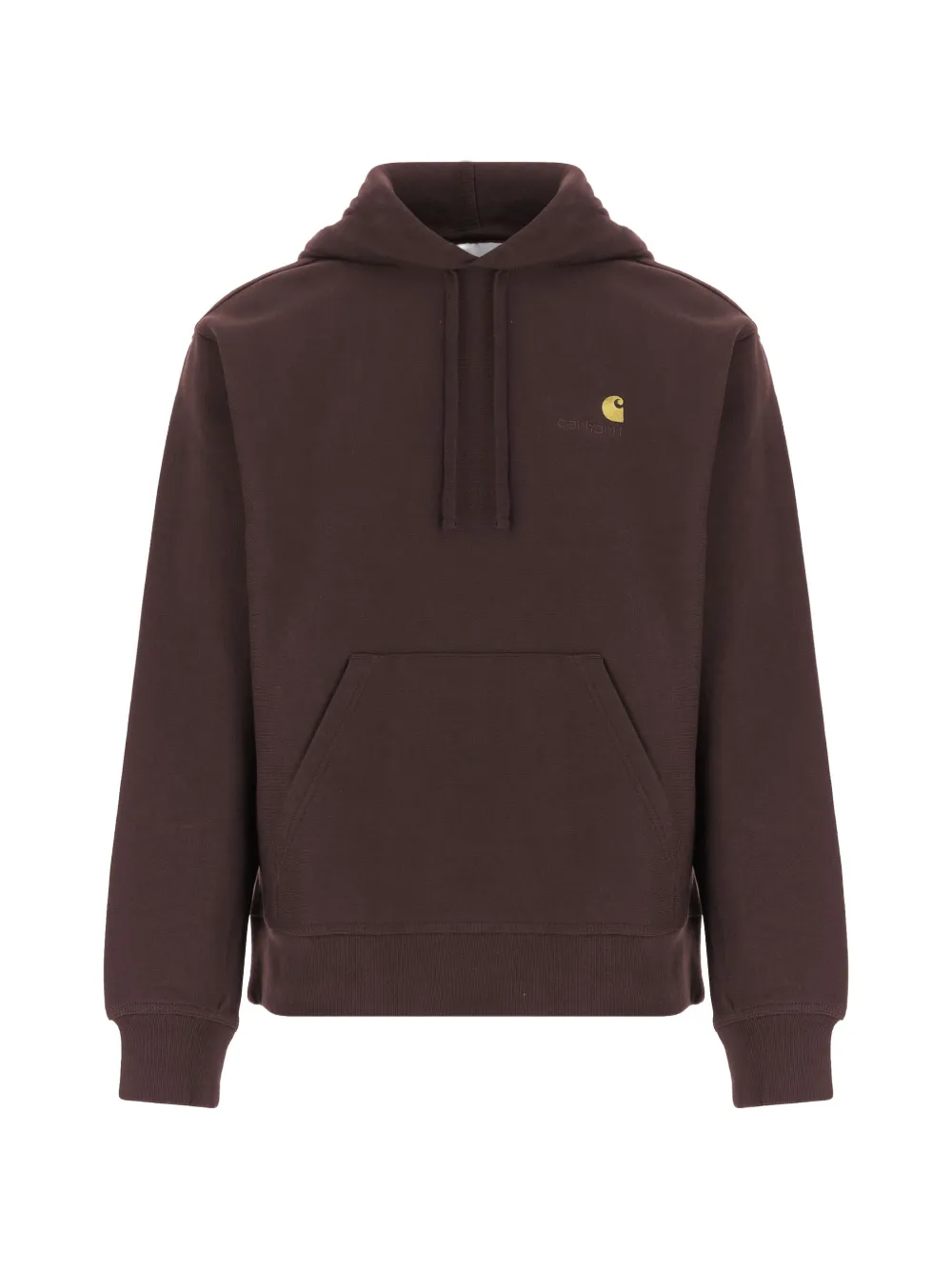 Carhartt WIP American Script logo-embroidered hoodie - Rosso