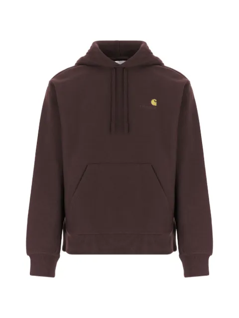Carhartt WIP American Script logo-embroidered hoodie