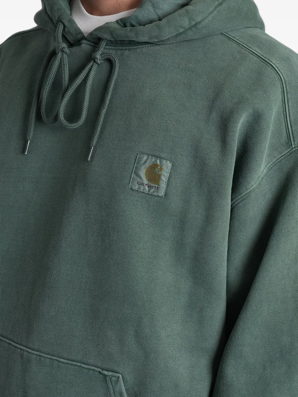 Carhartt WIP Hoodie met logopatch Groen