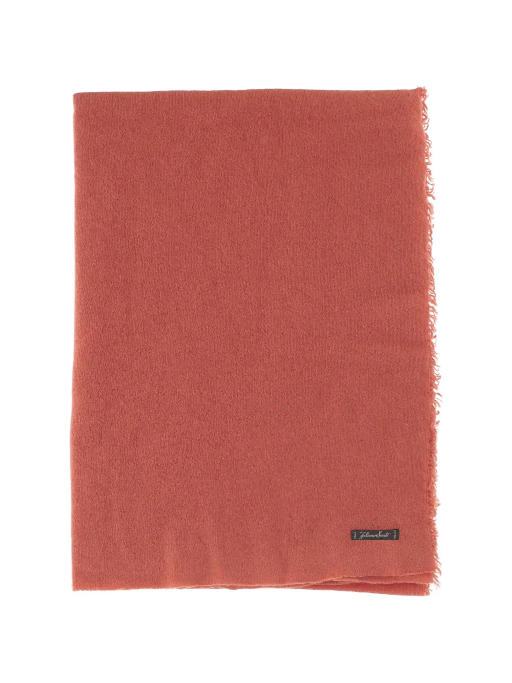 Faliero Sarti Adriel fringed scarf - Arancione