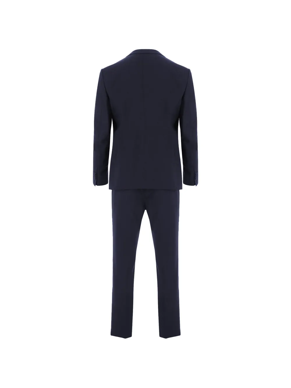Giorgio Armani Wollen pak met enkele rij knopen Blauw
