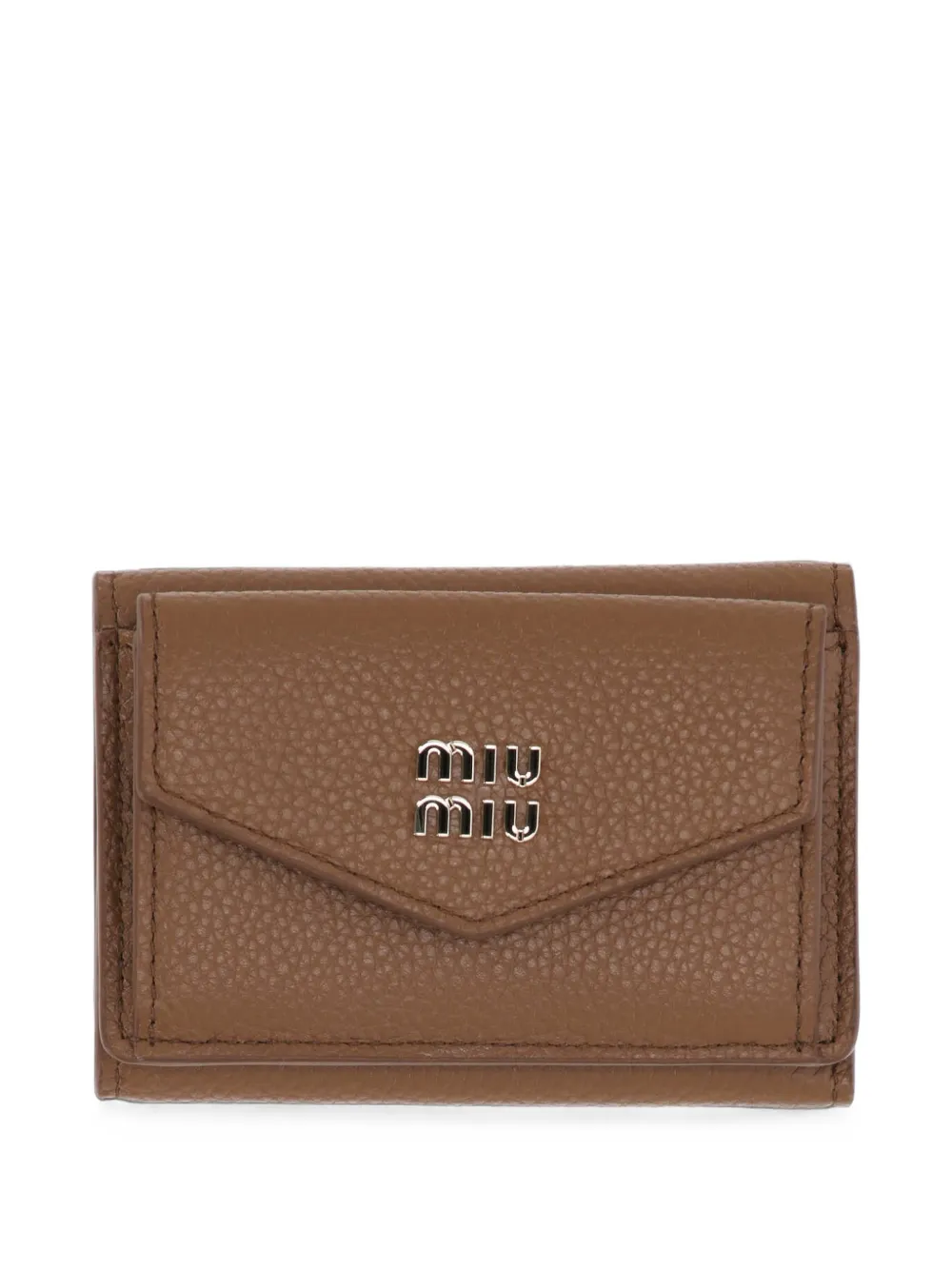 Miu Miu Kleines Portemonnaie - Braun
