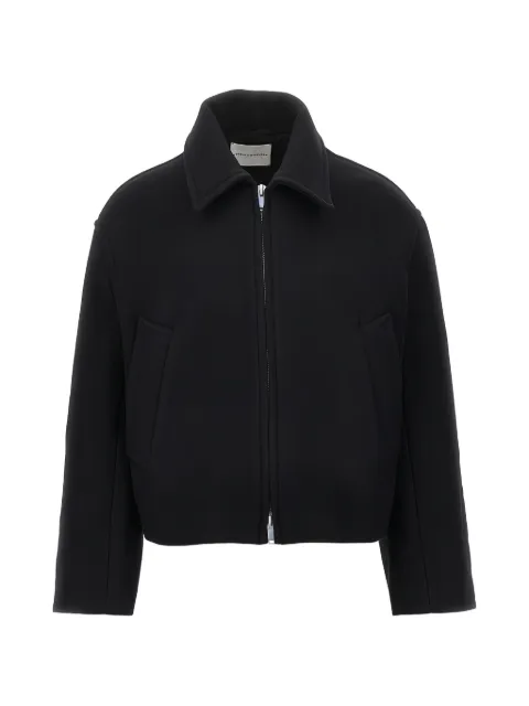 Studio Nicholson zip-up wool-blend coat