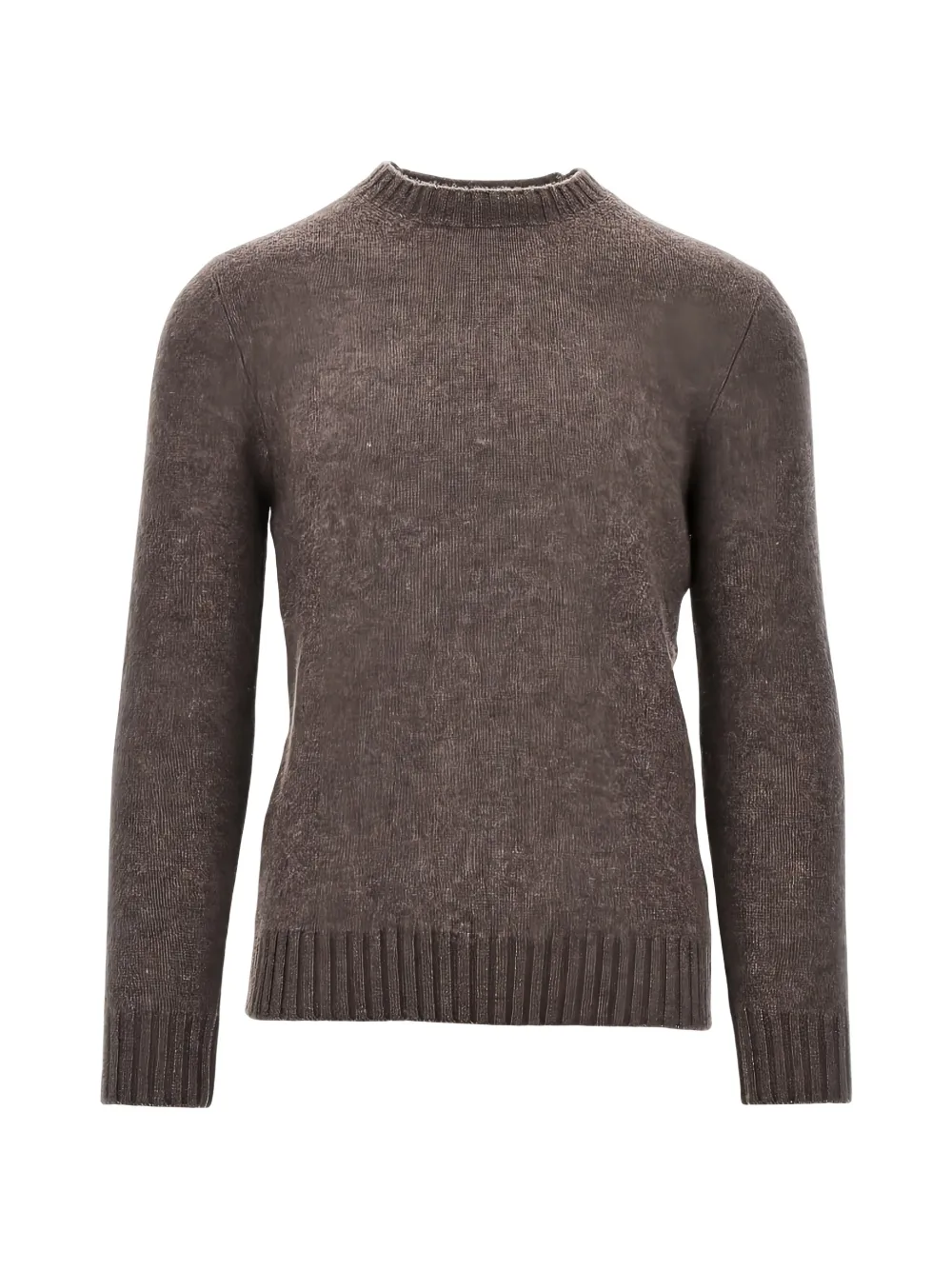 Piacenza Cashmere crew-neck ribbed-trim sweater