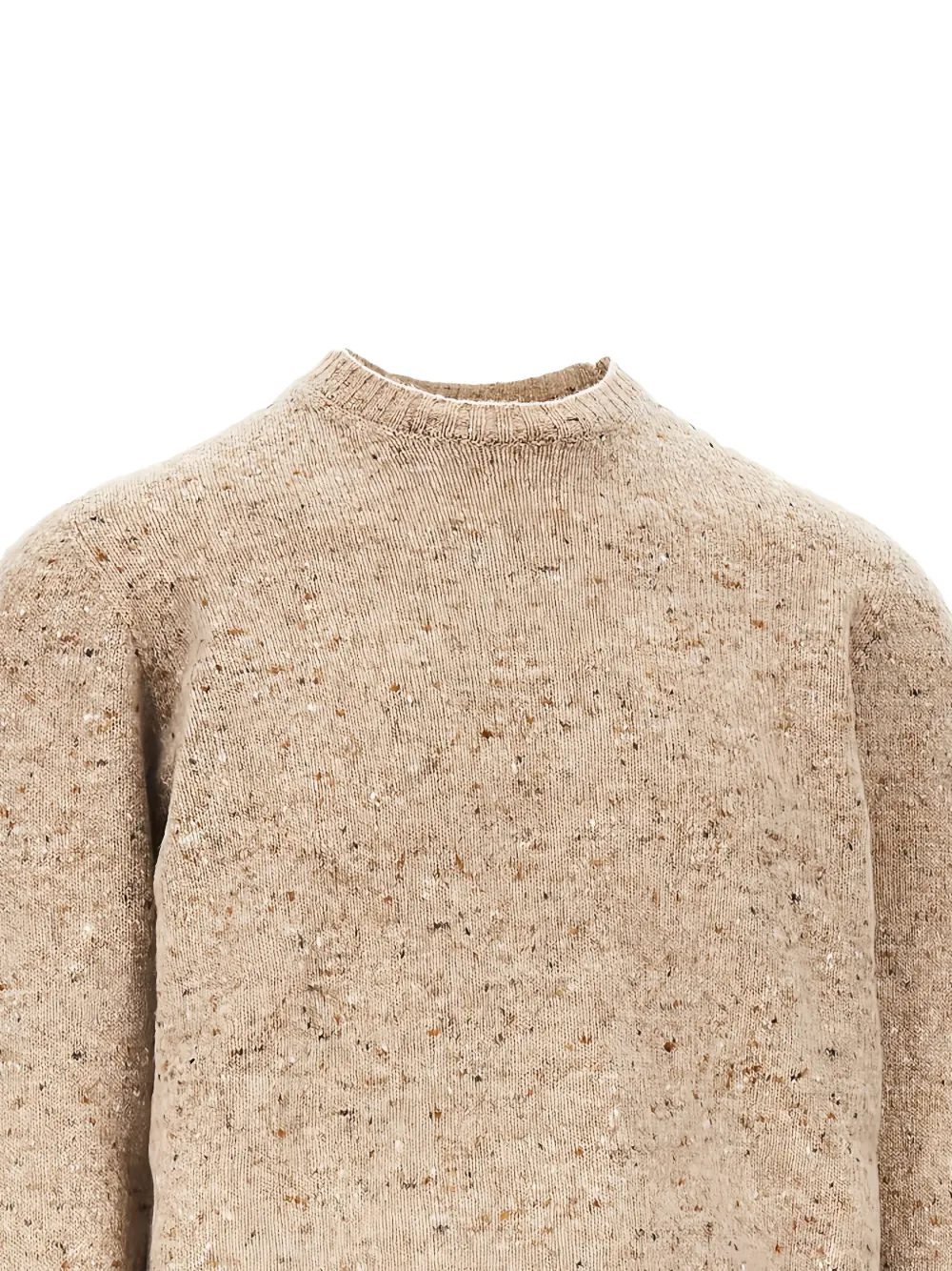 Drumohr ^ gevlekt gebreid Beige