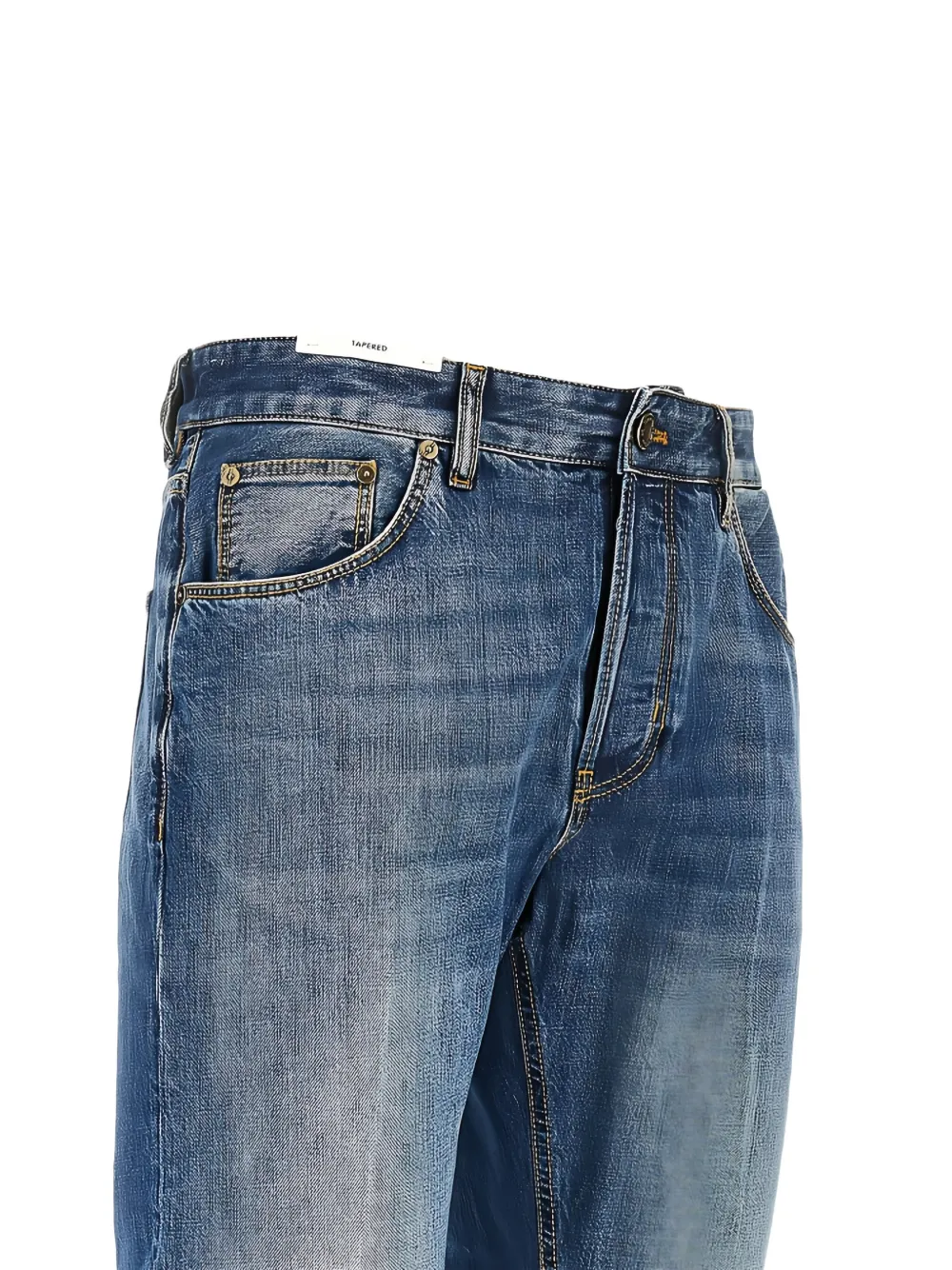 PT Torino Jeans met toelopende pijpen Blauw