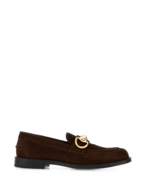 Gucci Horsebit suede loafers