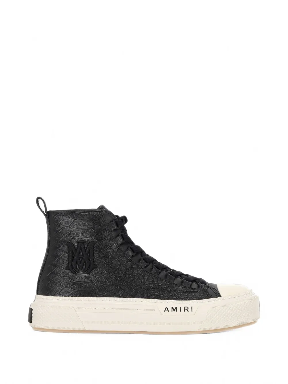 AMIRI python embossed MA Court Hi sneakers - Nero
