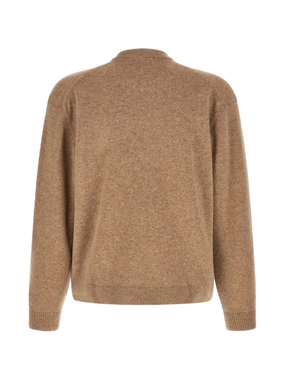 Maison Kitsuné Trui met vossen-patch Bruin