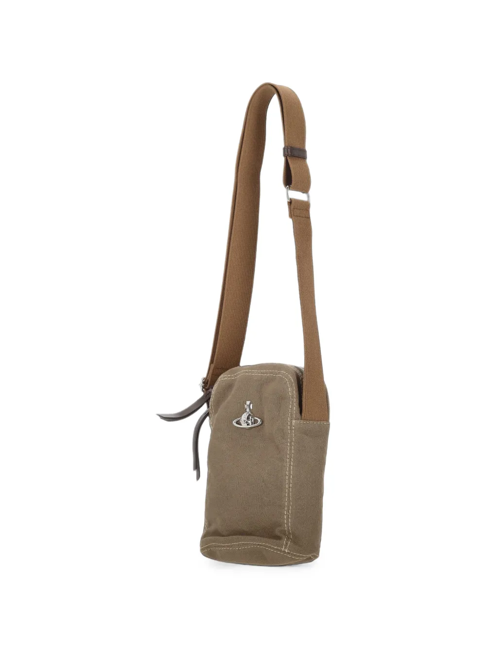 Vivienne Westwood Schoudertas met Orb-plakkaat Groen