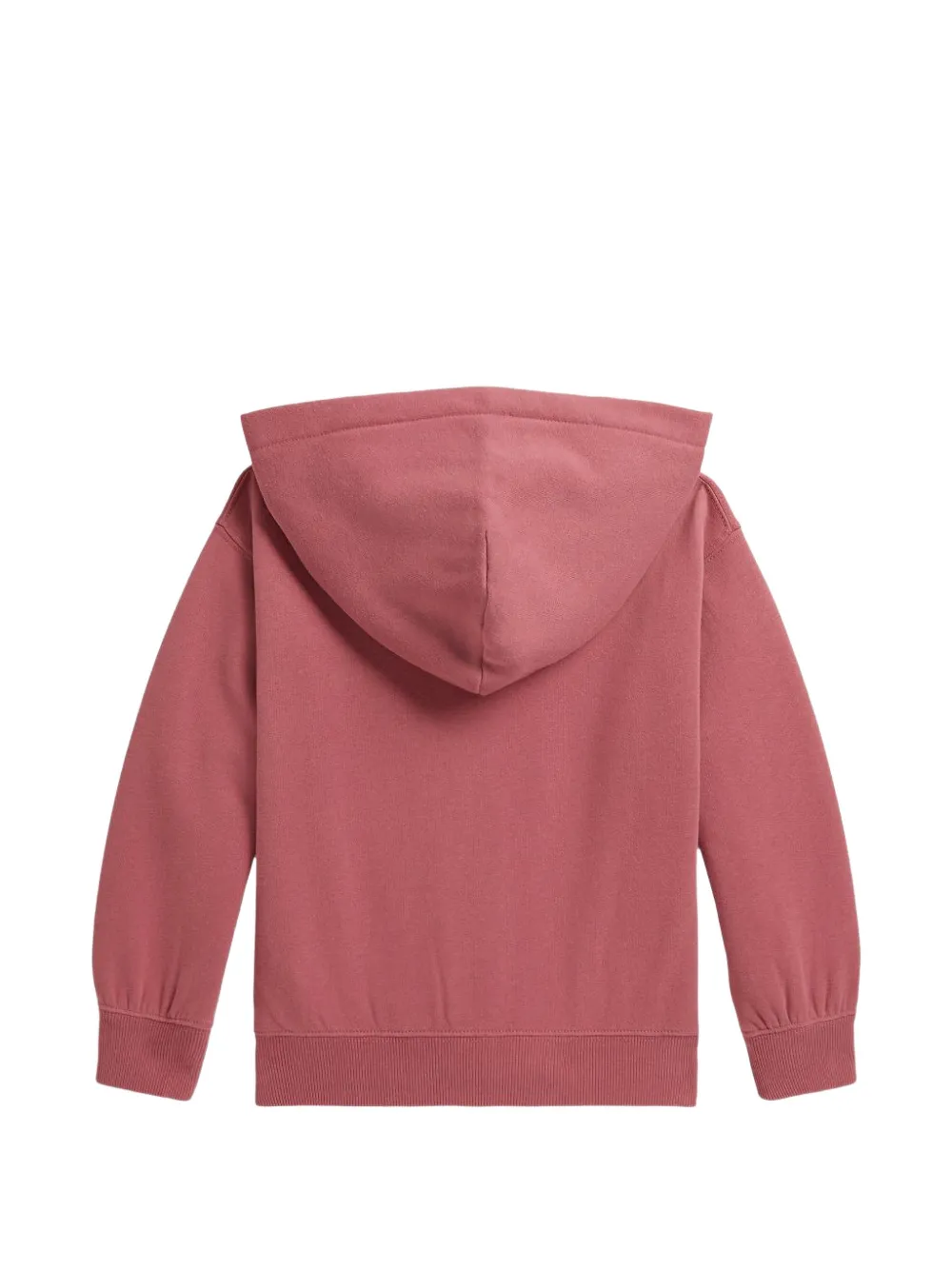 POLO RALPH LAUREN KIDS Hoodie met geborduurd logo en rits Roze