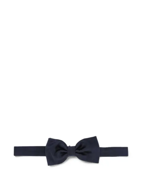 Barba twill-weave bow tie