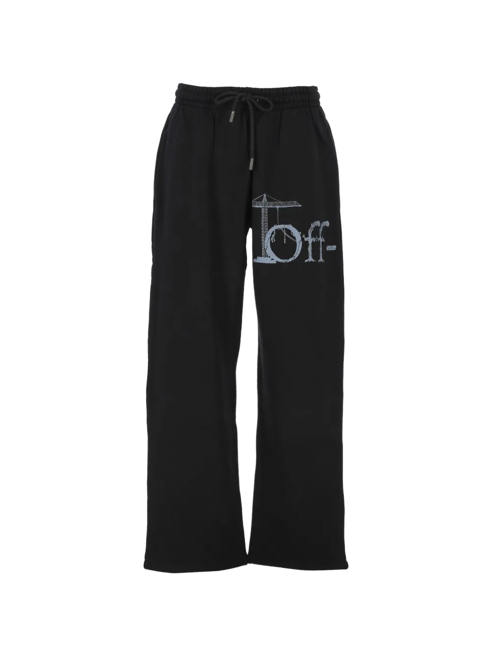 Off-White Spices Arrow cotton track pants - Nero