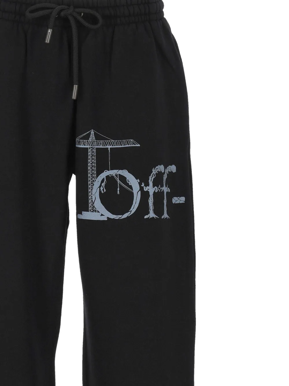 Off-White Trainingsbroek met logoprint Zwart